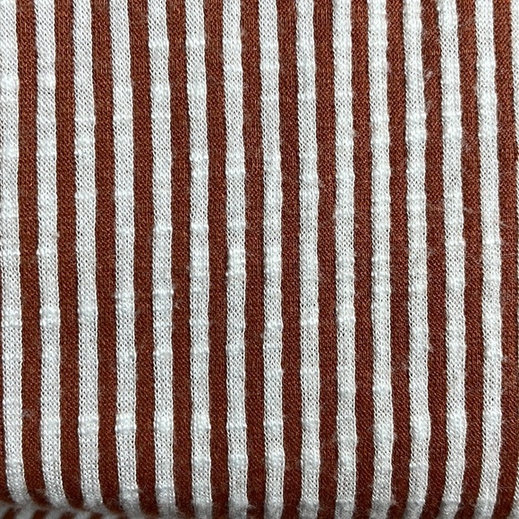 Anthropology W5 Striped Knit Button Front Knit Top Sz L - Picture 5 of 6